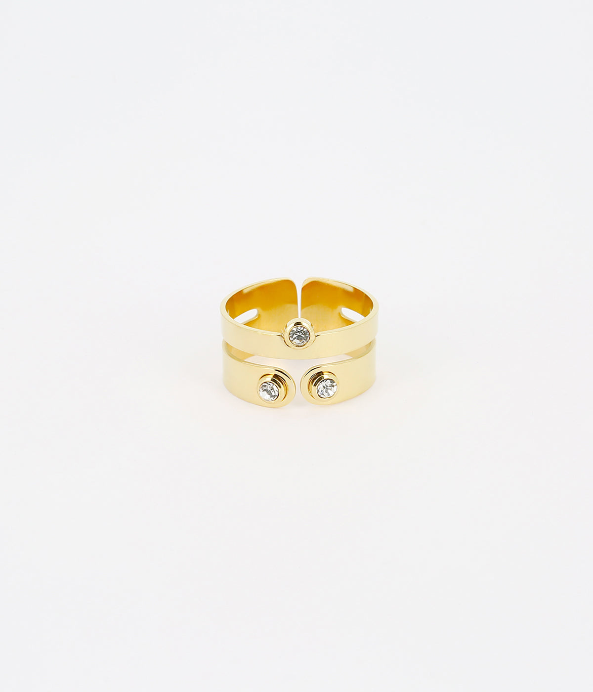 Bague Paola (Acier doré)