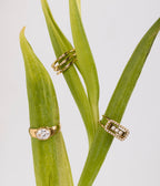 Bague Ornella (Acier doré)