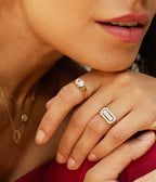 Bague Ornella (Acier doré)