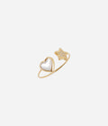 Bague Sassari (Acier doré)