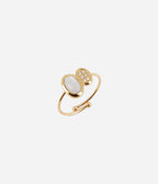 Bague Nicolosi (Acier doré)