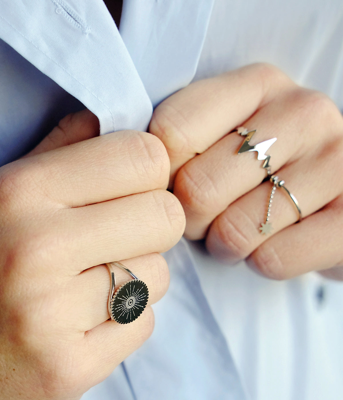 Bague Tahiti (Acier)