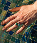Bague Dynastie (Acier doré)