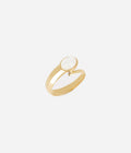 Bague Lunara (Acier doré)