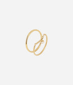 Bague Azuki (Acier doré)