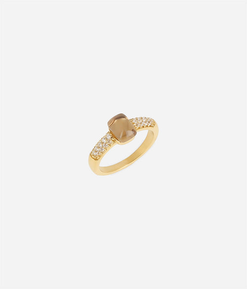 Bague Lioren (Acier doré)