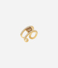 Bague Ethna (Acier doré)