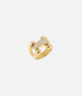 Bague Aleera (Acier doré)