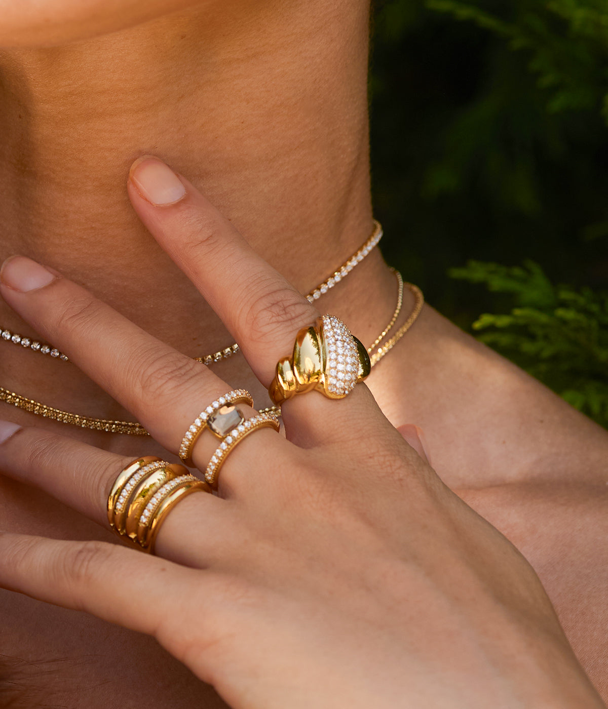 Bague Gloriosa (Acier)