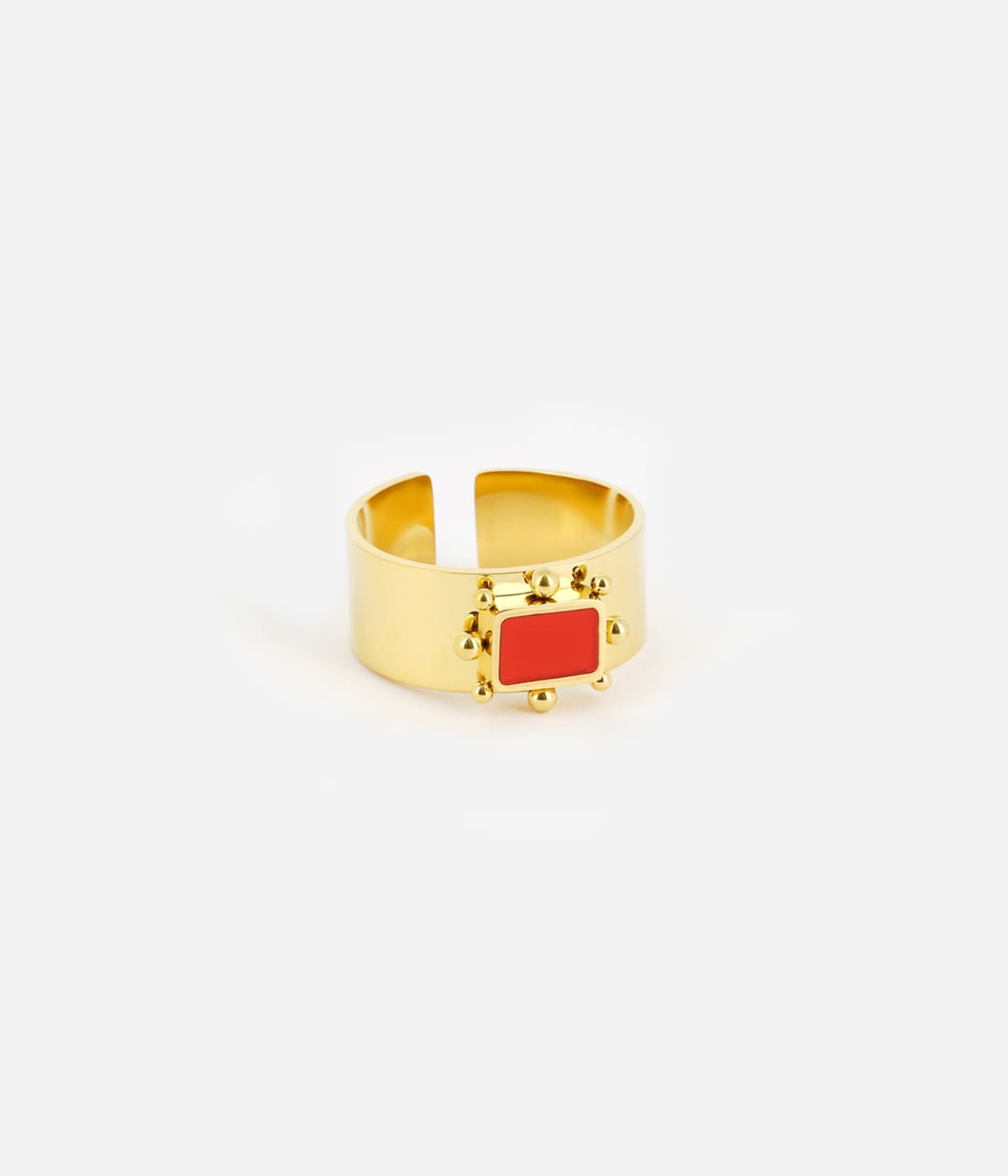Bague Enid (Acier doré)