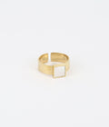 Bague Jenna (Acier doré)