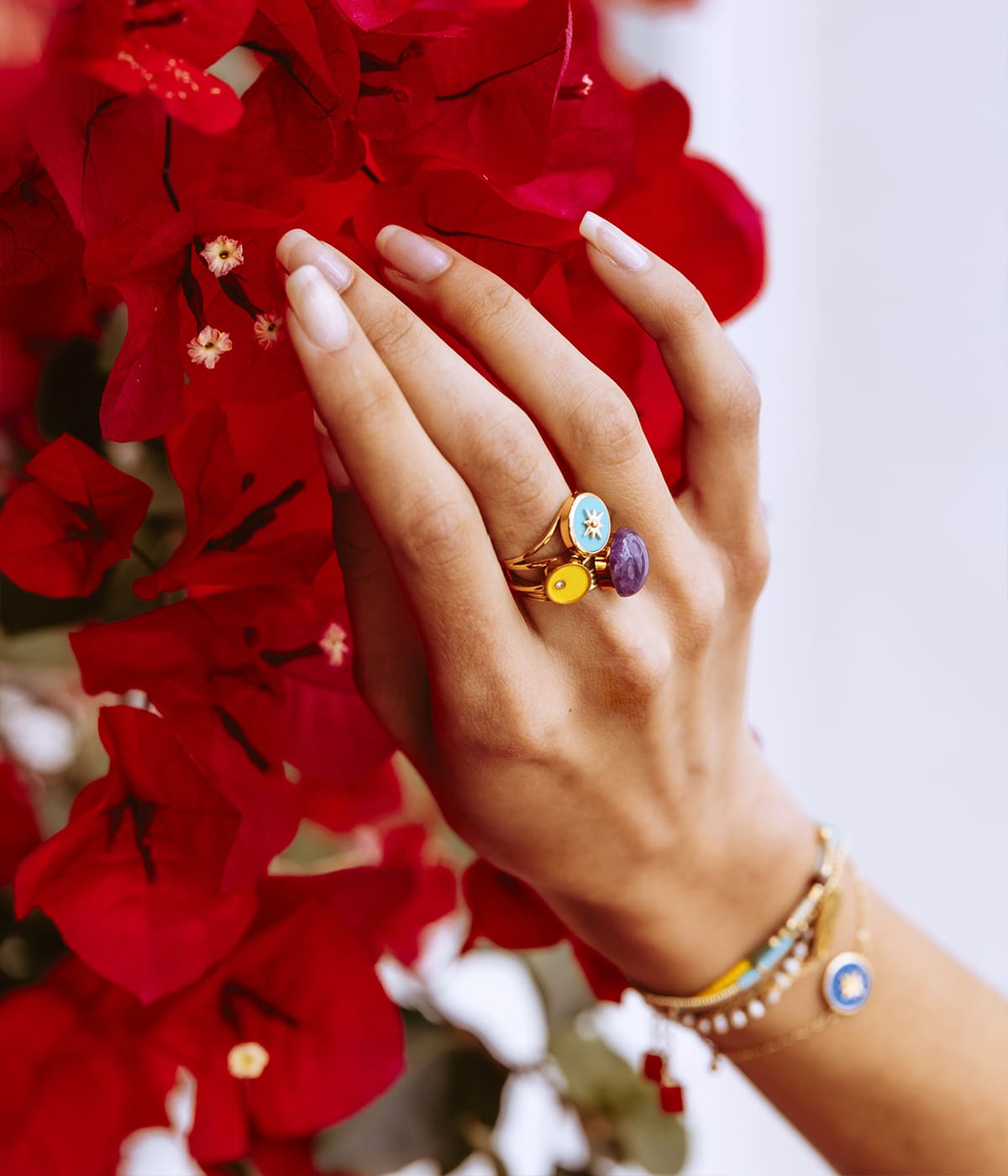 Bague Lina (Acier doré)