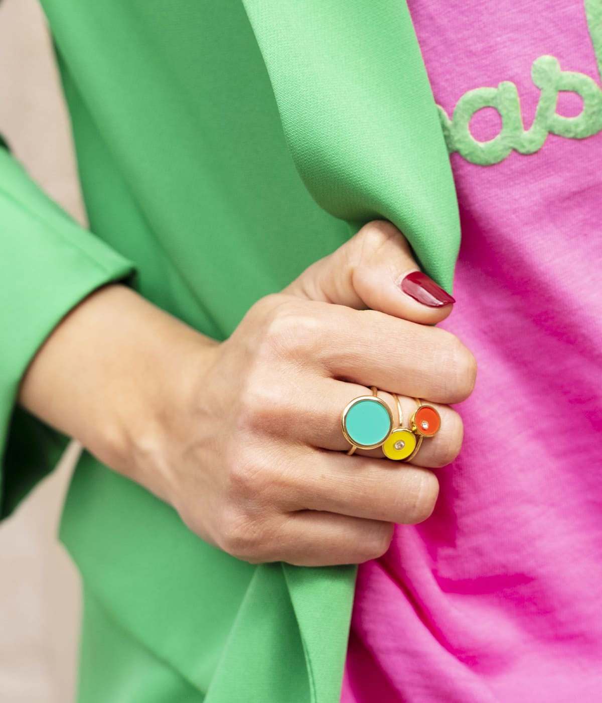 Bague Liz (Acier doré)