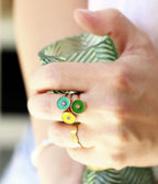 Bague Liz (Acier doré)