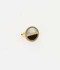 Bague Moonlight (Acier doré)