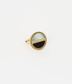 Bague Moonlight (Acier doré)