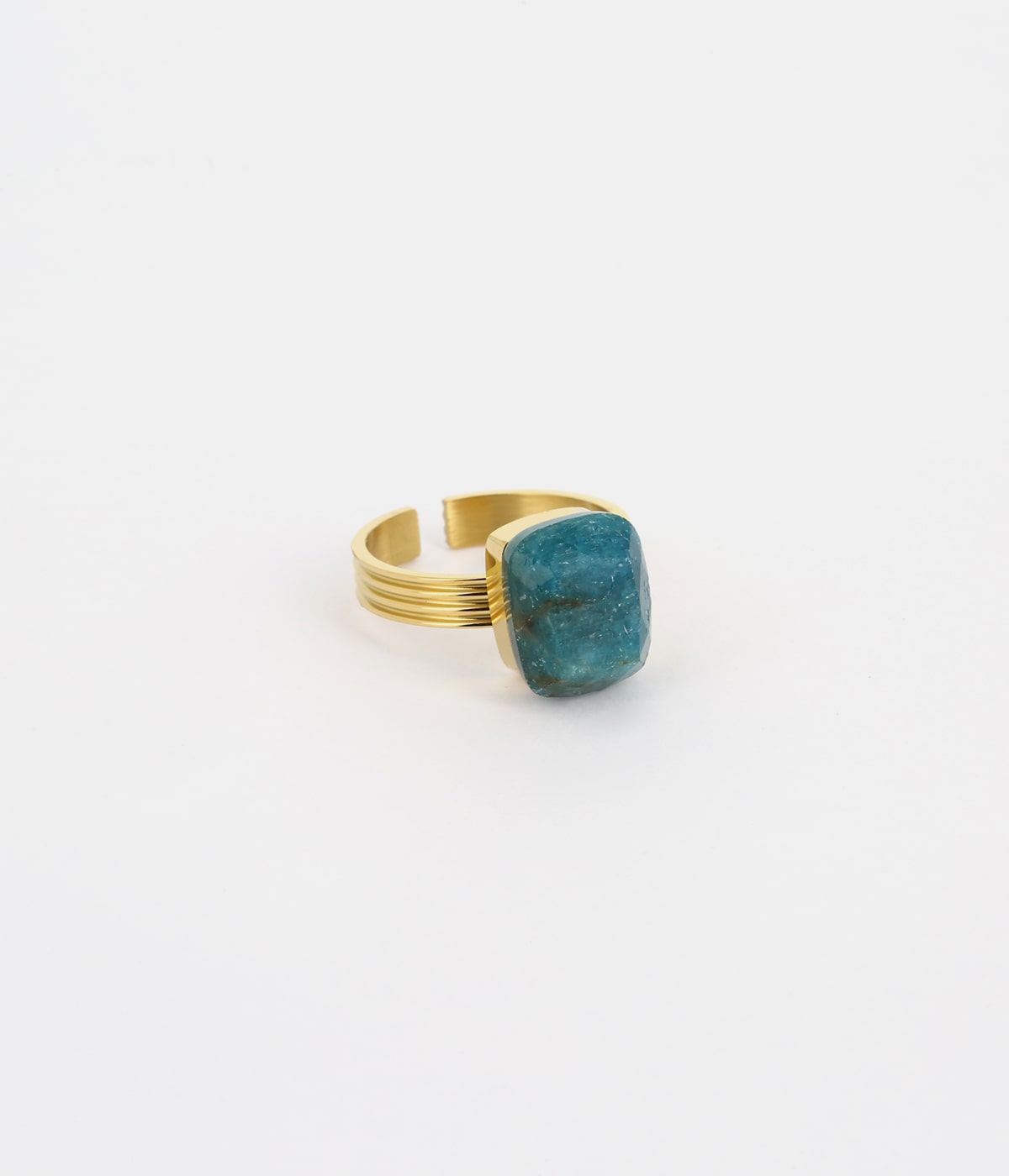 Bague Petra (Acier doré)