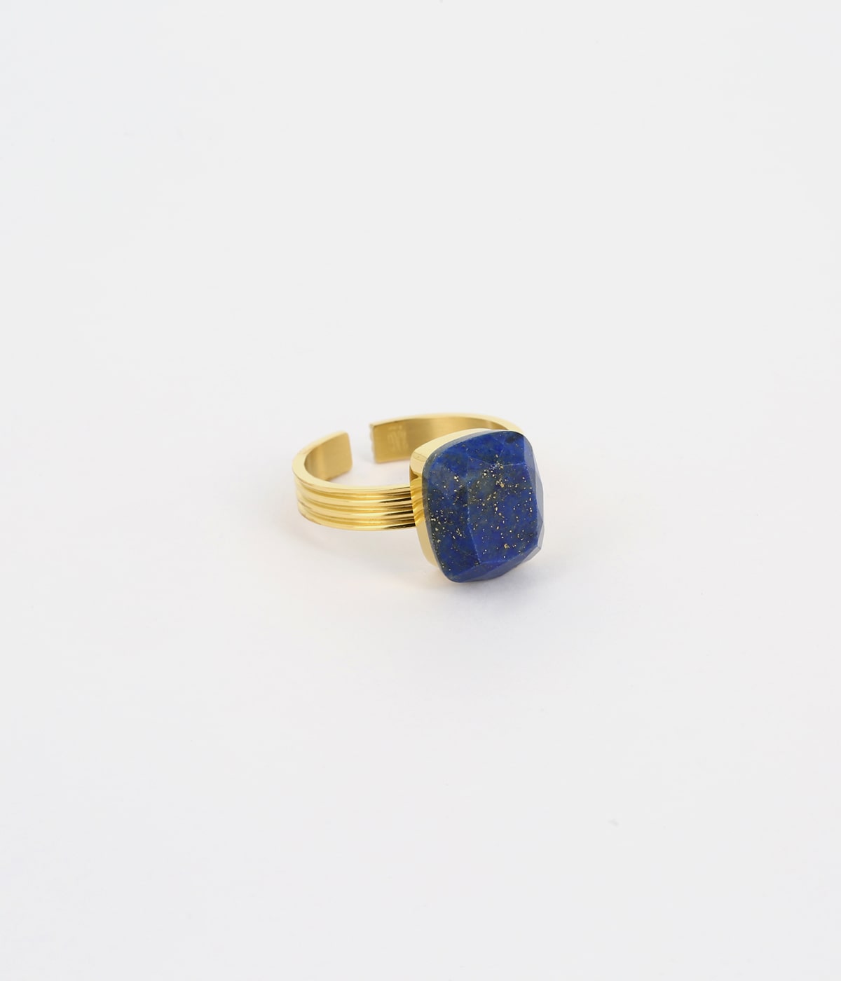 Bague Petra (Acier doré)
