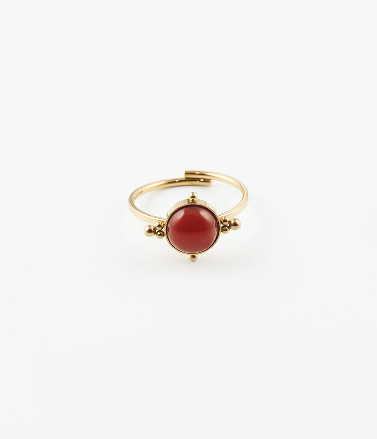 Bague Salomé (Acier doré)