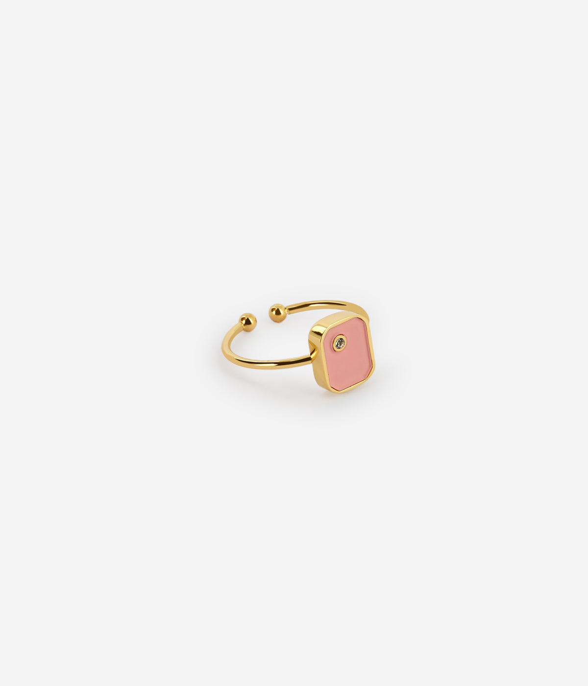 Bague Sami (Acier doré)