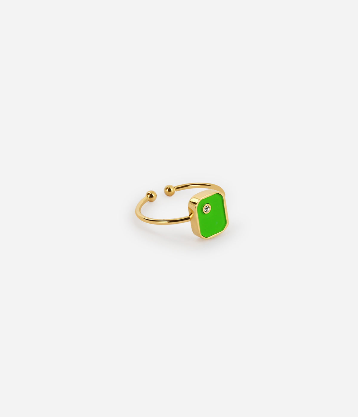 Bague Sami (Acier doré)
