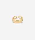 Bague Sasta (Acier doré)