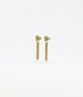 Boucles d’oreilles Alta (Acier doré)