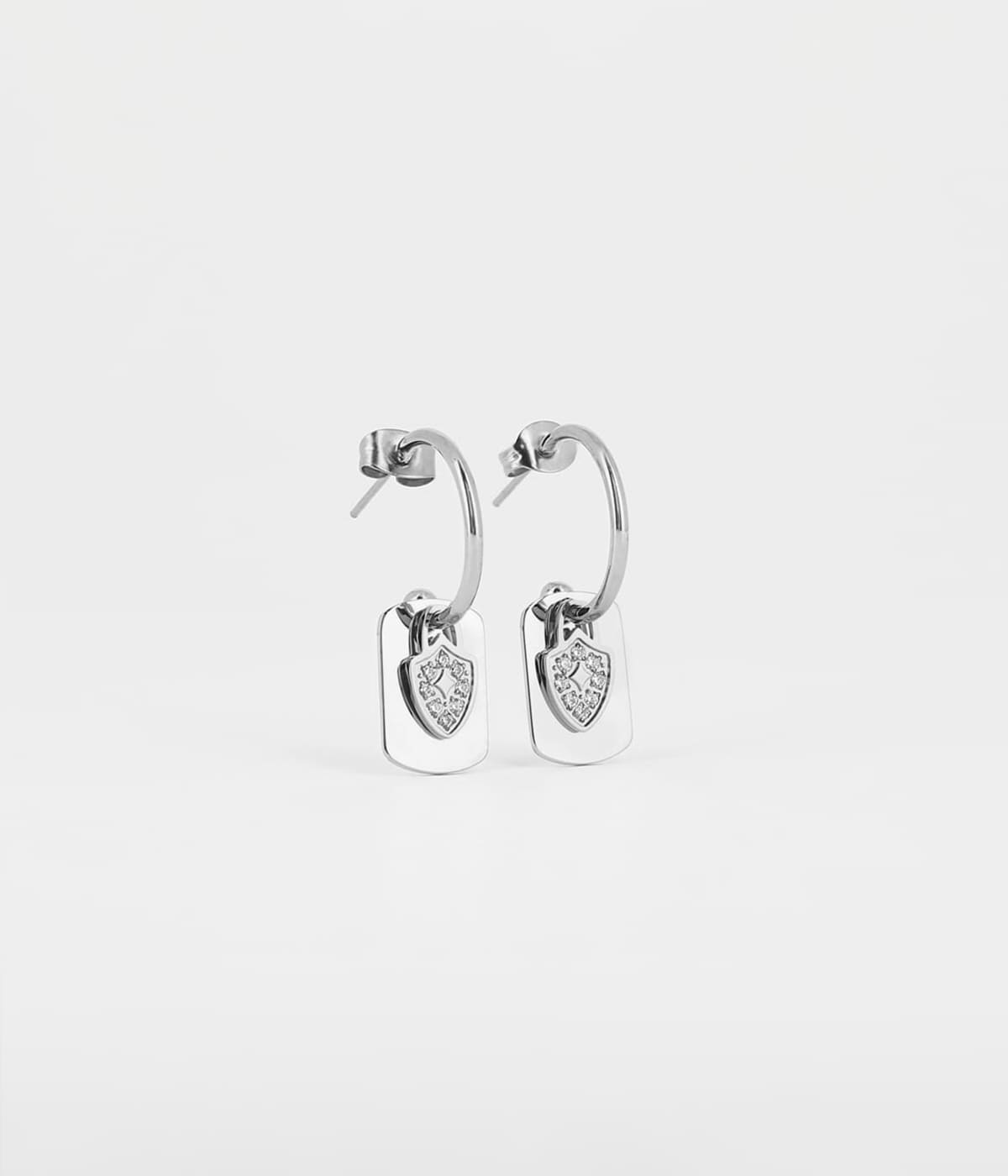 Boucles d'oreilles Bagdad (Acier)