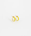 Boucles d'oreilles Calor (Acier doré)