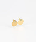 Boucles d'oreilles Carita (Acier doré)