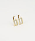 Boucles d'oreilles Carli (Acier doré)