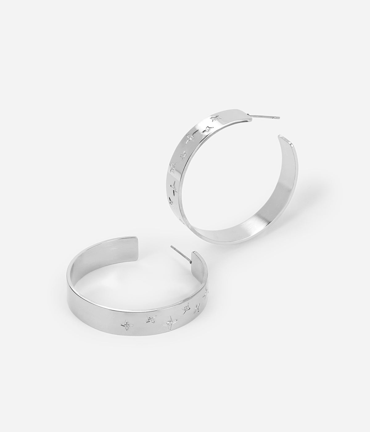 Boucles d'oreilles Cosmo (Acier)