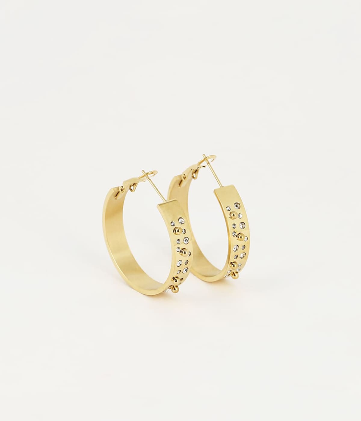 Boucles d'oreilles Etro (Acier doré)