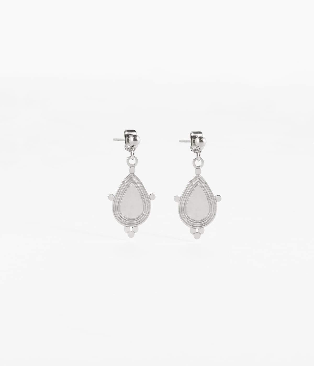 Boucles d'oreilles Gisu (Acier)