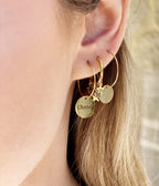 Boucles d'oreilles Gwenn (Acier)