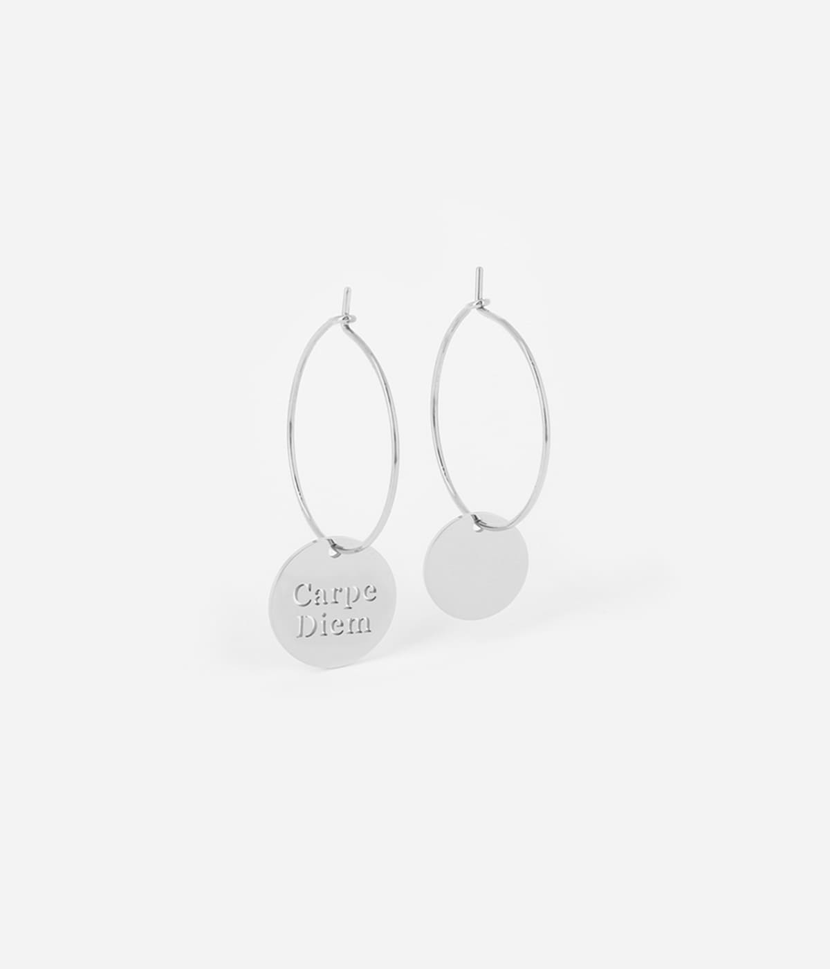 Boucles d'oreilles Libre (Acier)