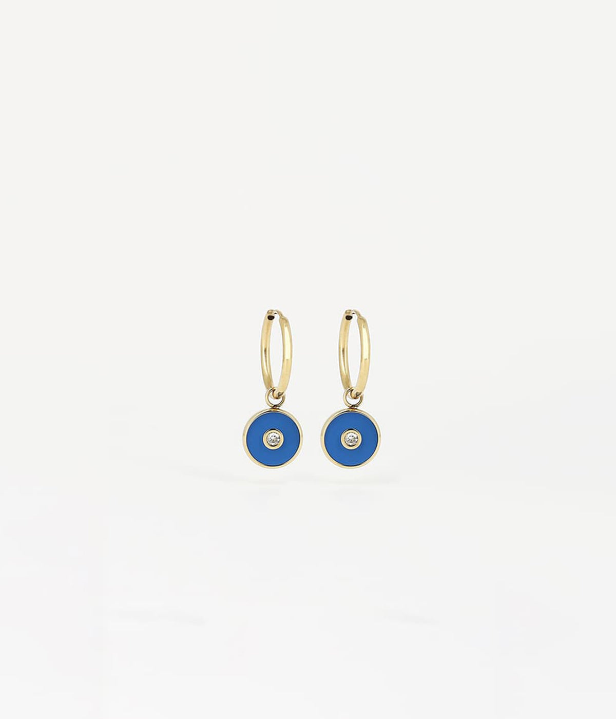 Boucles d'oreilles Liz (Acier doré)
