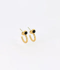Boucles d'oreilles Marie Sophie (Acier doré)