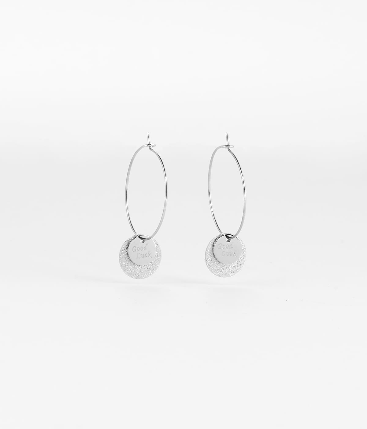 Boucles d'oreilles Santa Sofia (Acier)