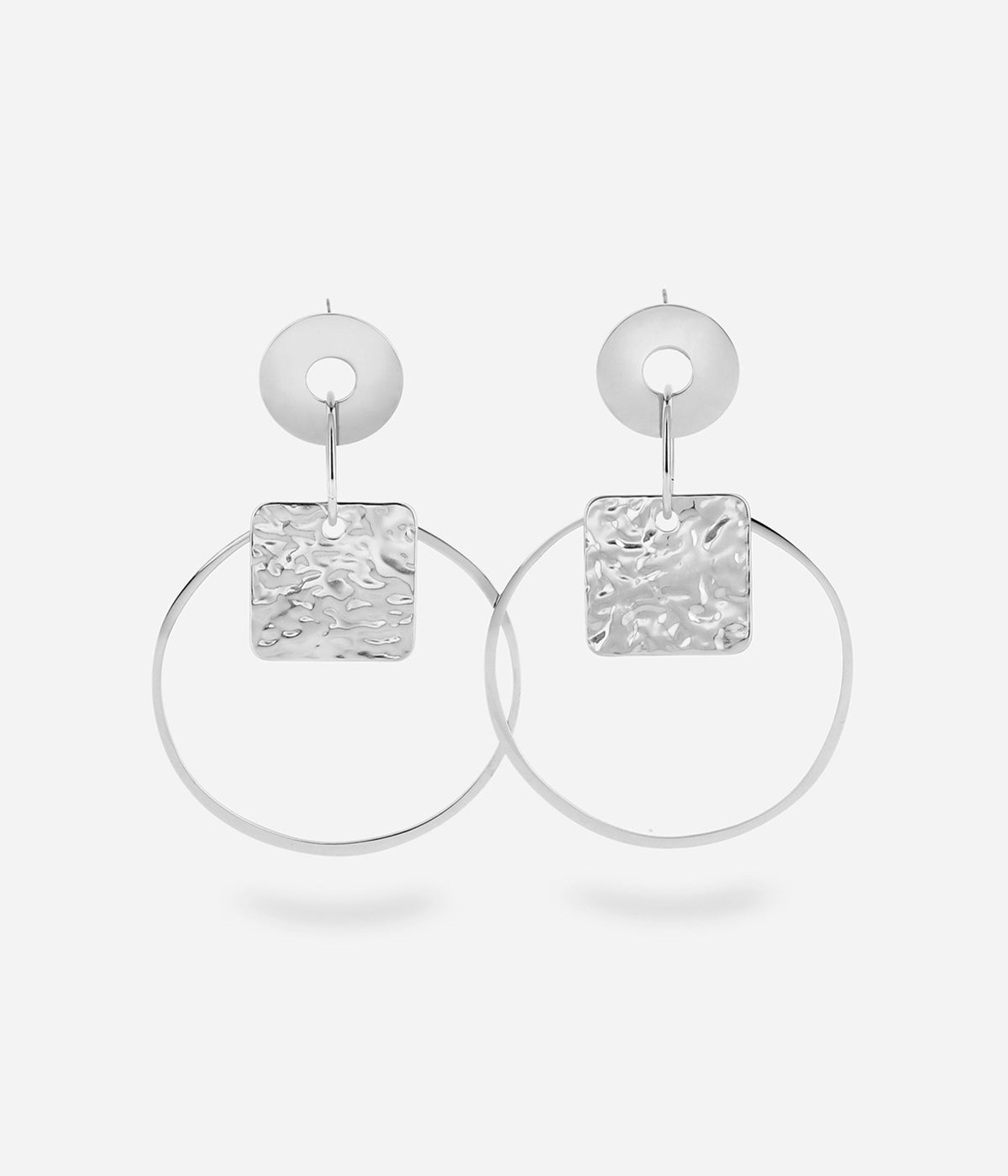 Boucles d’oreilles Tapiès (Acier)