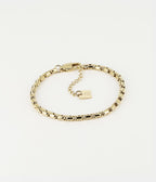 Bracelet Messaline (Acier doré)
