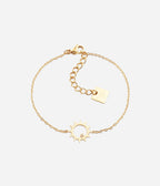 Bracelet Oursin (Acier doré)