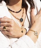 Bracelet Prism (Acier doré)
