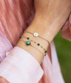 Bracelet Salomé (Acier doré)