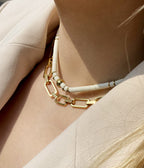 Collier Duhka (Acier doré)
