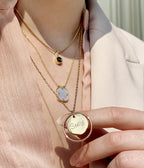 Collier Lima (Acier doré)