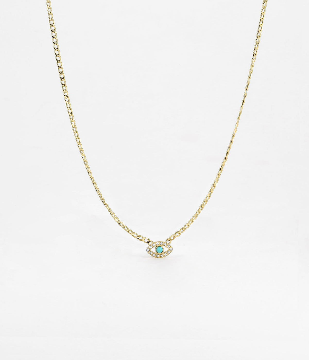 Collier Olga (Acier doré)