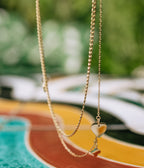 Collier Pastillas (Acier doré)