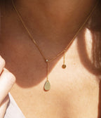 Collier Tera (Acier doré)