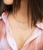 Collier Alham (Acier doré)